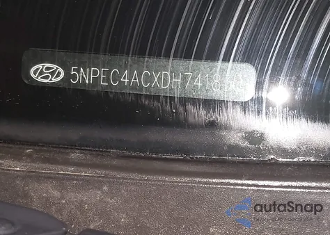 2013 Hyundai Sonata Se z USA, uszkodzony, nr VIN 5NPEC4ACXDH741830